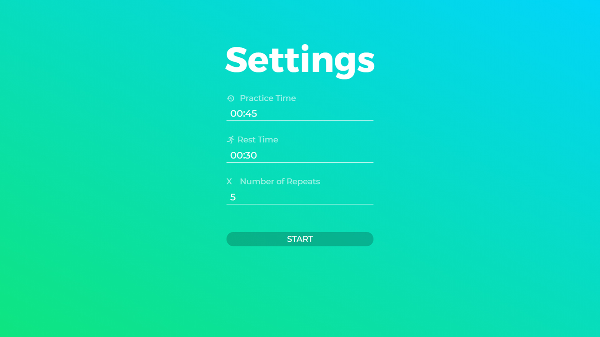 Settings Completed